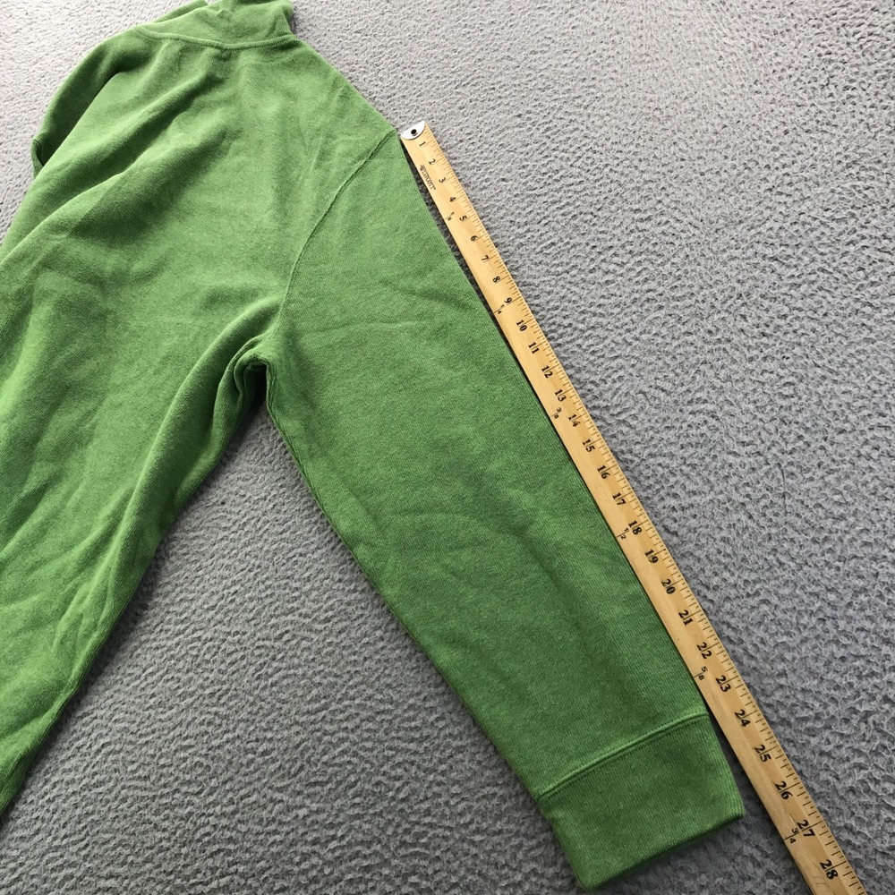 Polo Ralph Lauren Sweater Mens 2XL Green 1/4 Zip Mock Neck Pullover Preppy NEW - Picture 9 of 13